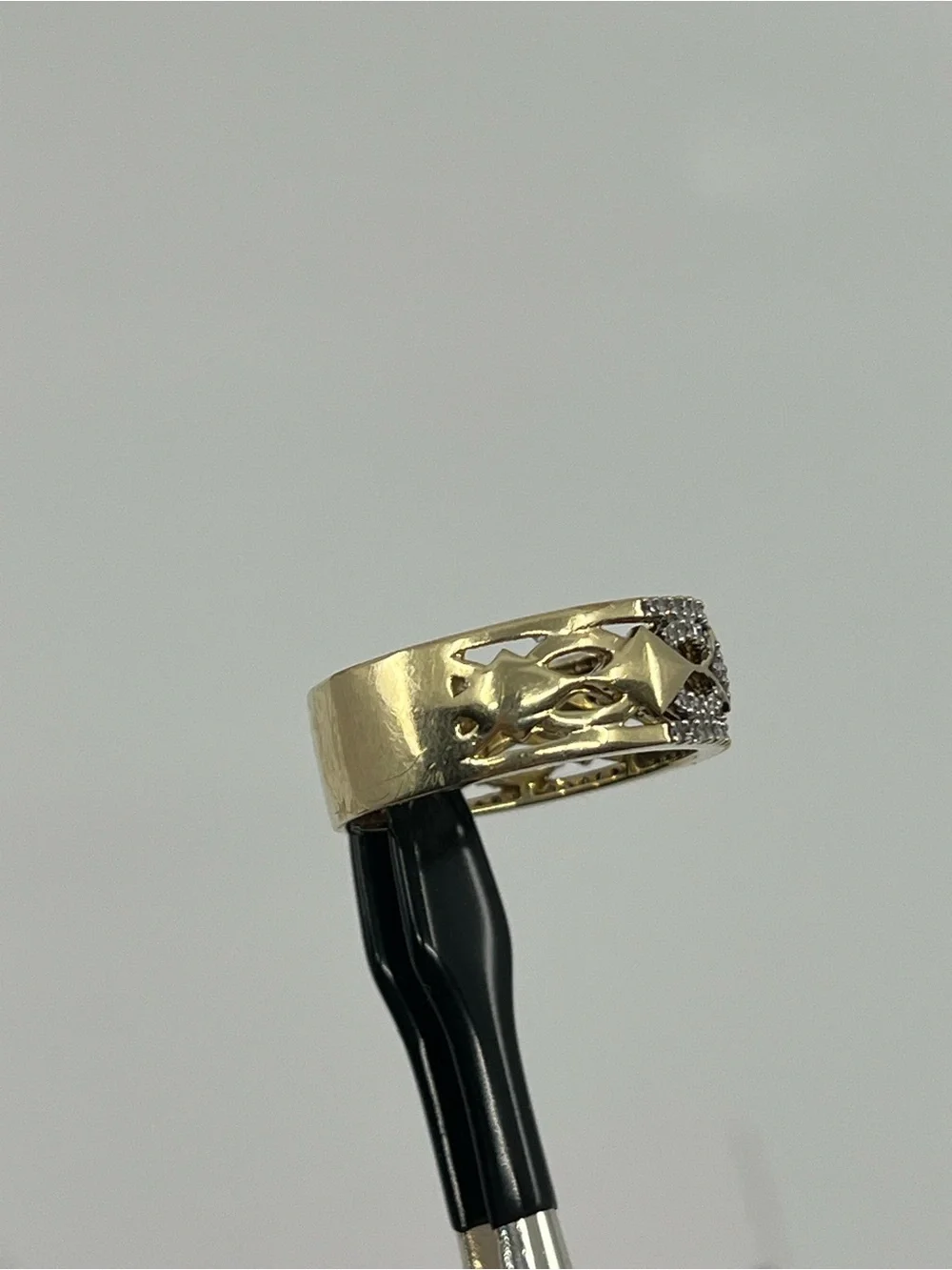 10K Gold Men’s Ring 0.35 CT Natural Diamonds Size 10 6.27g HELZBERG DIAMONDS